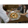 Perforiertes Pizza-Tablett aus Aluminium 41 cm