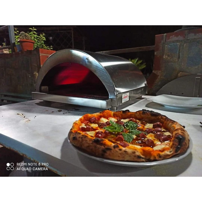 Edil Forni Surriento - Gasofen mit Biscotto, Temperatur 550°C