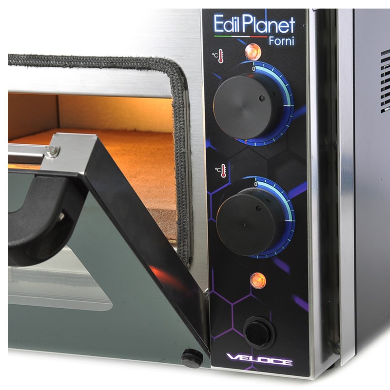 Pizzaofen Edil Planet Veloce - Zwei Steine
