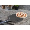 Gi.Metal Perforierte runde Pizzaschaufel Evoluzione 33cm / Griff 30 cm