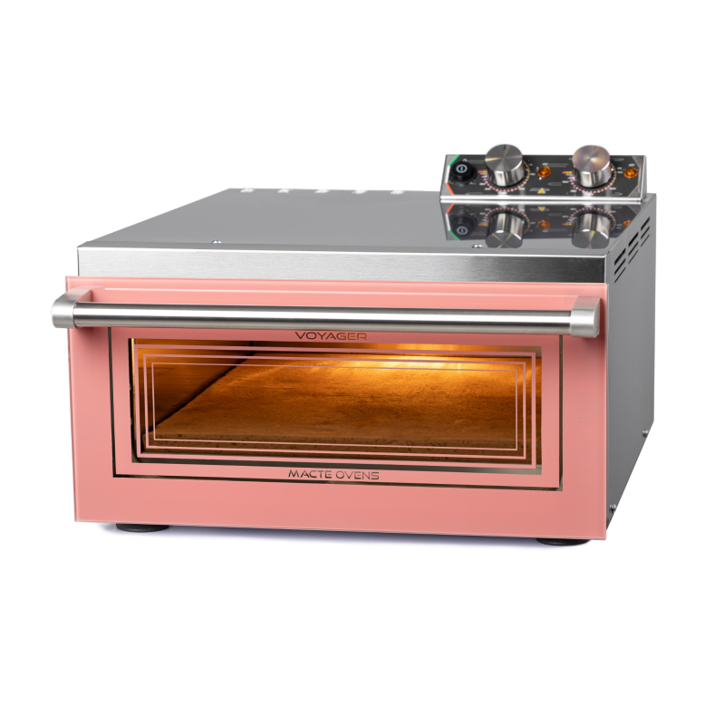 Pizzaofen Macte Voyager TWIN - Rosa