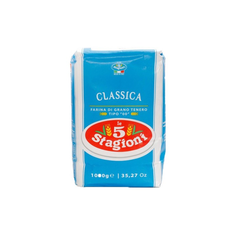 5 Stagioni Mehl für klassische Pizza Typ "00" CLASSICA 1kg