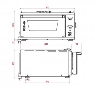 Pizzaofen Effeuno P134H 509 EASY PIZZA PRO