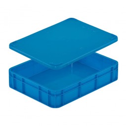 Behälter mit Deckel - blau