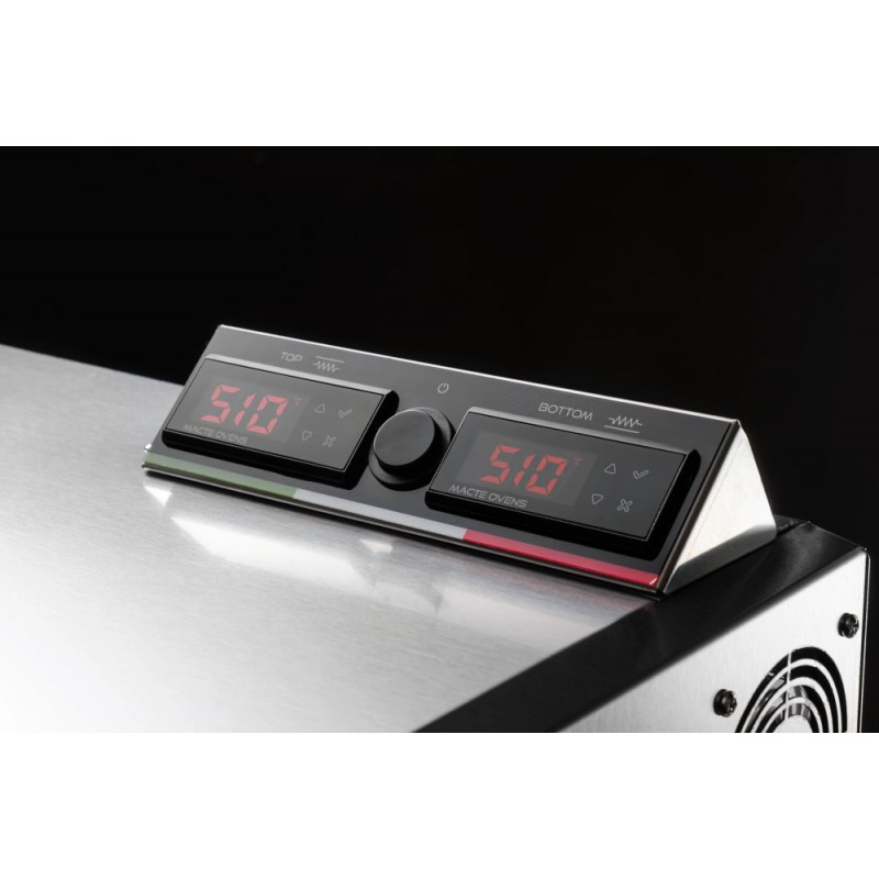 Pizzaofen Macte Voyager TWIN ADVANCED - Schwarz