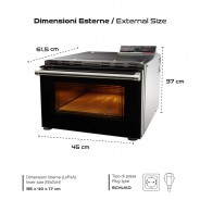 Pizzaofen Macte Voyager Nettuno ADVANCED - Grau