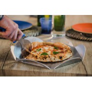 Pizza-Tablett aus Aluminium 33cm
