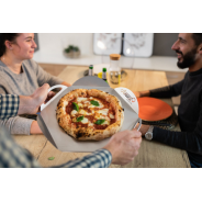 Pizza-Tablett aus Aluminium 33cm